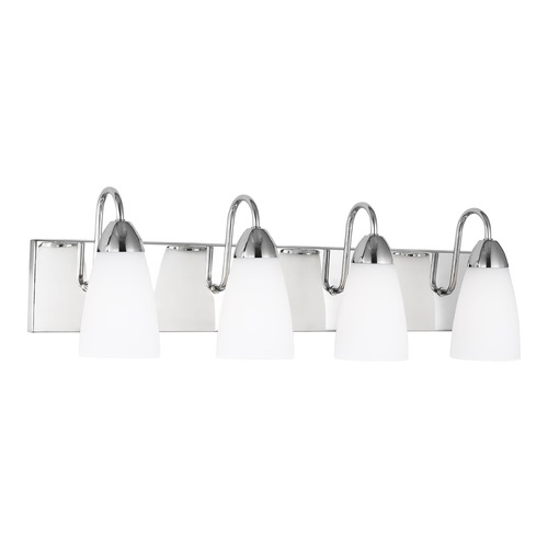 Seville Chrome Bathroom Light by Generation Lighting