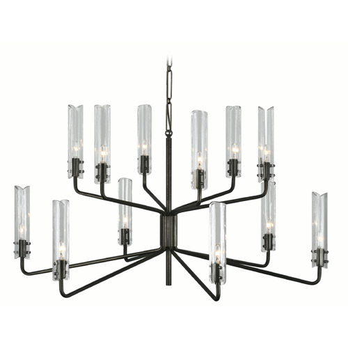 Visual Comfort Signature Collection Aerin Casoria Large Chandelier in Bronze by Visual Comfort Signature ARN5484BZCG