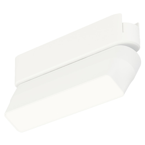 ET2 Lighting Continuum 5-Inch LED Flat Gimbal Track Light in White by ET2 Lighting ETL25212-WT