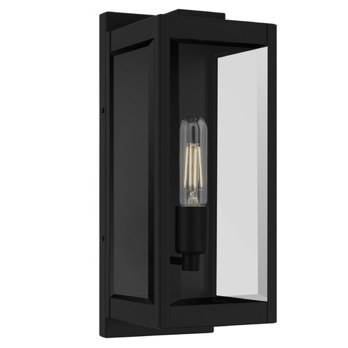 Quoizel Lighting Quoizel Lighting Eastover Earth Black Outdoor Wall Light EVR8406EK