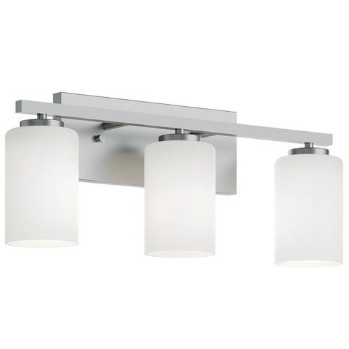 Afx Lighting Leo Satin Nickel Bathroom Light