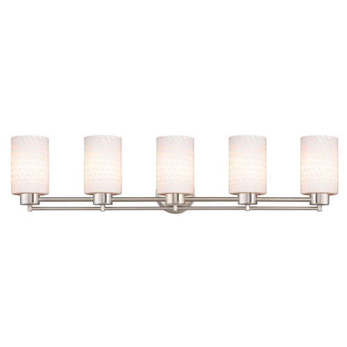 Design Classics Lighting Satin Nickel Bathroom Light 706-09 GL1020C