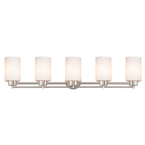 Design Classics Lighting Satin Nickel Bathroom Light 706-09 GL1020C