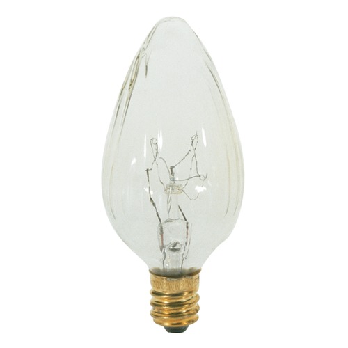 Satco Lighting Incandescent Flame Light Bulb Candelabra Base Dimmable S2760