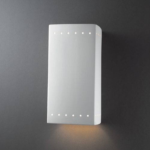 Outdoor Wall Light in Bisque by Justice Design Group