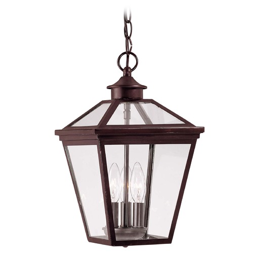 Ellijay Outdoor Hanging Light in English Bronze by Savoy House