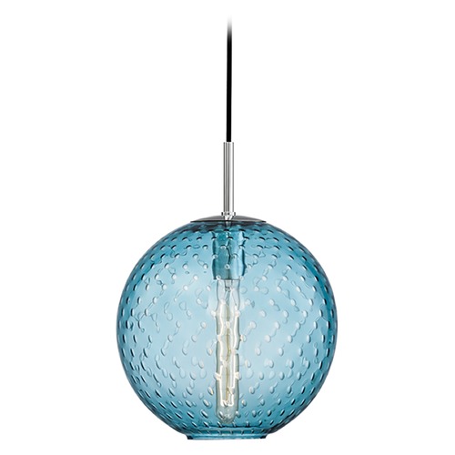 Hudson Valley Lighting Rousseau Pendant in Polished Chrome by Hudson Valley Lighting 2010-PC-BL