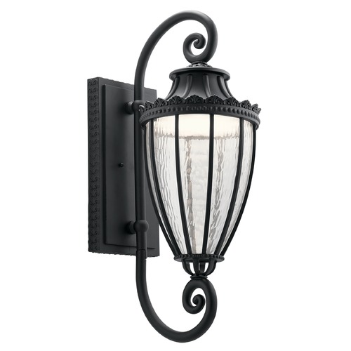 Kichler Lighting Wakefield 29.50-Inch Textured Black LED Outdoor Wall Light by Kichler Lighting 49753BKTLED