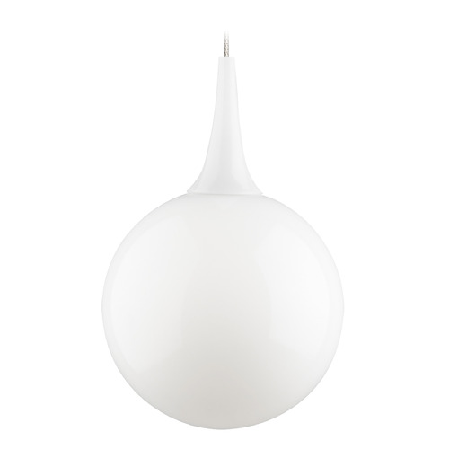 Tech Lighting Pele Monorail Pendant in Satin Nickel by VC Modern