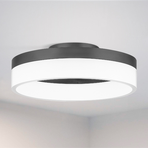 Cohen Oil Rubbed Bronze LED Flush Mount by Quoizel Lighting