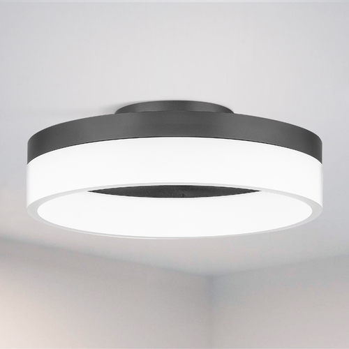 Quoizel Lighting Cohen Oil Rubbed Bronze LED Flush Mount by Quoizel Lighting PCOH1608OI