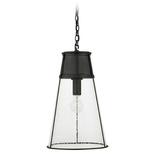 Visual Comfort Signature Collection Thomas OBrien Robinson Large Pendant in Bronze by Visual Comfort Signature TOB5753BZSG