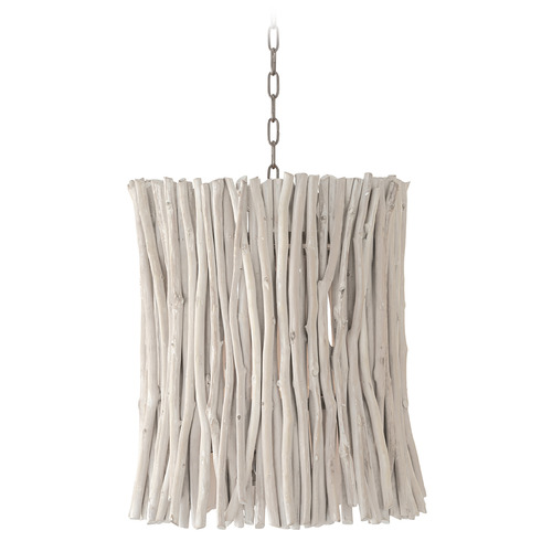 Capital Lighting Cara 4-Light Pendant in Brushed Pewter by Capital Lighting 340242PP
