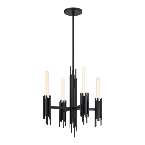 Alora Lighting Elisa Carlucci Torres Matte Black Chandelier