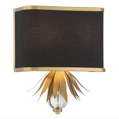 Minka Lavery Caprio Natural Brushed Brass Sconce