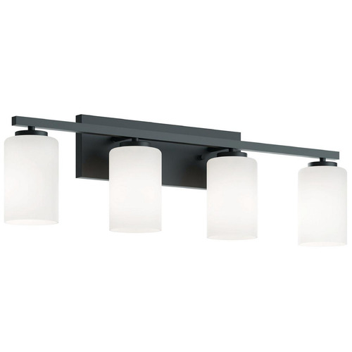 AFX Lighting Afx Lighting Leo Black Bathroom Light LEOV3109MBBK