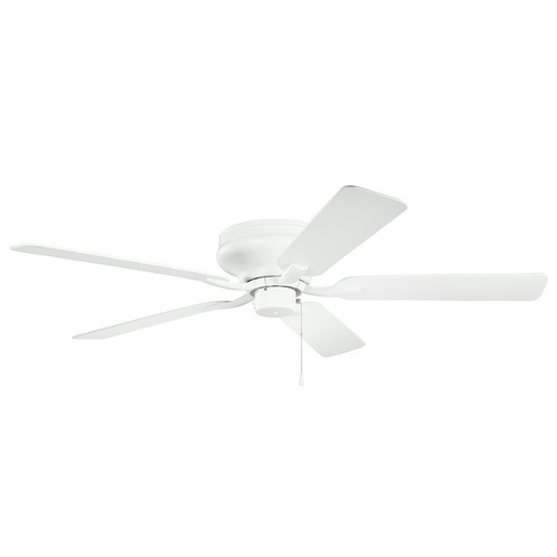 Kichler Lighting Basics Pro Legacy Patio 52-Inch Matte White Fan by Kichler Lighting 330021MWH