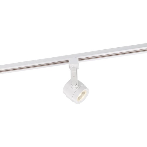 Nuvo Lighting 12W LED Piston Series White Track Head 24-Degree Beam 3000K by Nuvo Lighting TH496