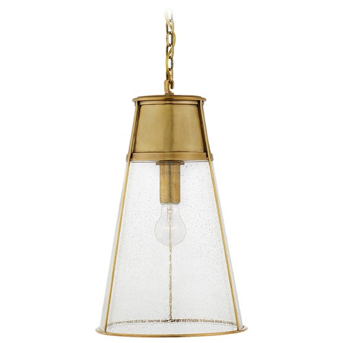 Visual Comfort Signature Collection Thomas OBrien Robinson Large Pendant in Brass by Visual Comfort Signature TOB5753HABSG