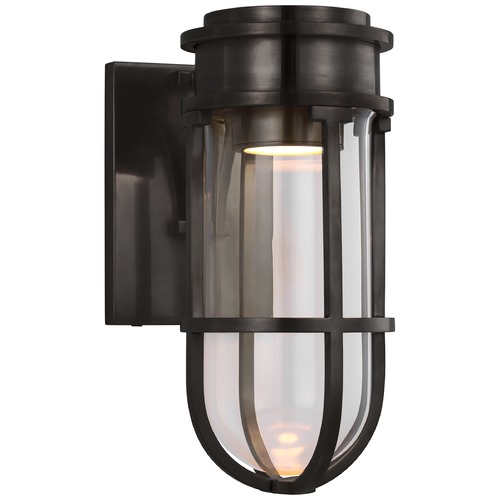 Visual Comfort Signature Collection Chapman & Myers Gracie LED Sconce in Bronze by Visual Comfort Signature CHD2485BZCG