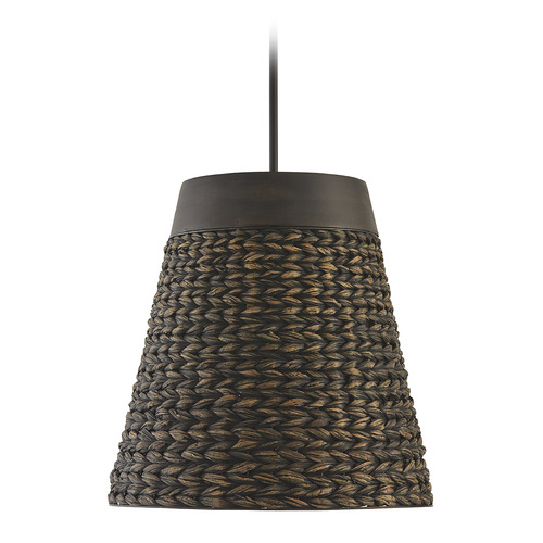 Capital Lighting Tallulah 18-Inch Pendant in Charcoal Wash by Capital Lighting 343941CW