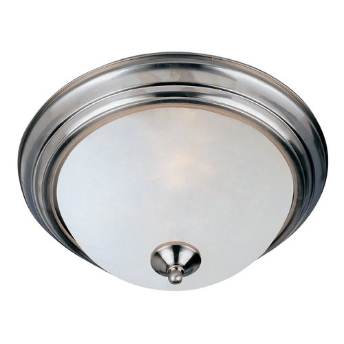 Essentials Satin Nickel Flush Mount by Maxim Lighting