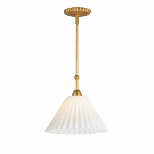 Kismet 12-Inch Pendant in Gold Leaf by Maxim Lighting