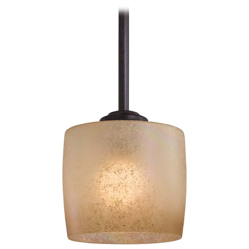 Minka Lavery Mini Pendant with Scavo Glass by Minka Lavery 1181-357