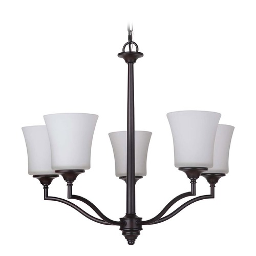 Craftmade Lighting Helena 25.50-Inch Oiled Bronze Chandelier by Craftmade Lighting 41725-OB