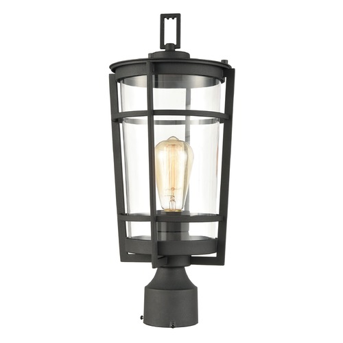 Elk Lighting Elk Lighting Crofton Charcoal Post Light 45494/1