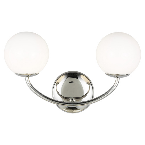 Visual Comfort Studio Collection Aerin Galassia Polished Nickel LED Bathroom Light