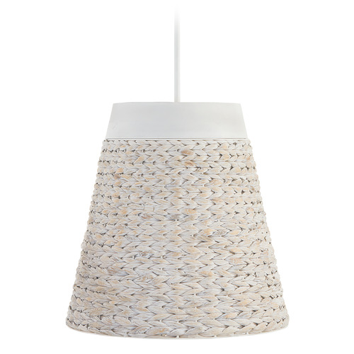 Tallulah 4-Light Pendant in Chalk Wash by Capital Lighting
