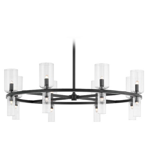 Mitzi by Hudson Valley Mitzi Paige Soft Black 16-Light Chandelier H384816-SBK