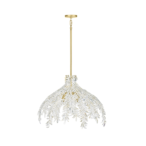 Jalore 4-Light 32-Inch Chandelier in White by Eurofase Lighting