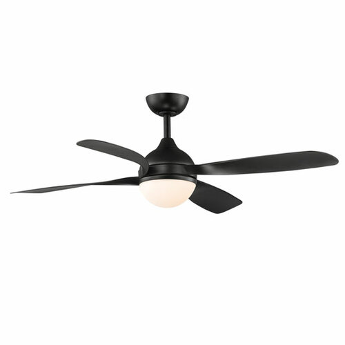 Bola 52-Inch 3CCT LED Indoor Fan in Black by Maxim Lighting