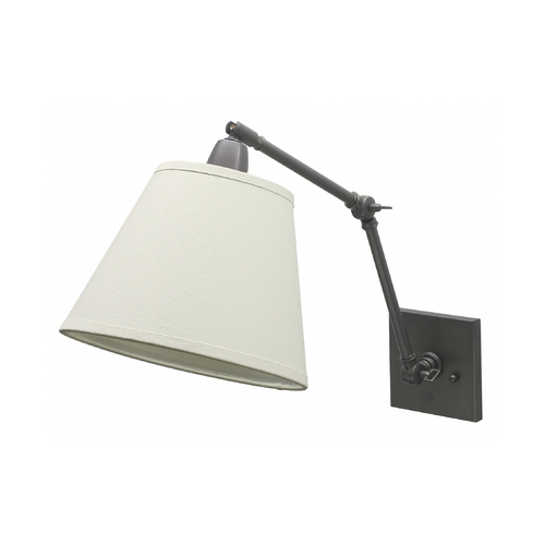 Direct Wire Library Lamp in Oil Rubbed Bronze by House of Troy Lighting