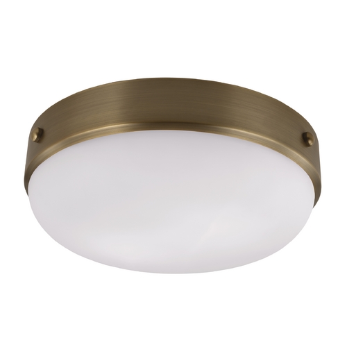 Generation Lighting Cadence 13-Inch Flush Mount in Antique Brass by Generation Lighting FM390DAB