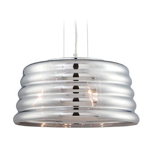 Lite Source Lighting Venice Chrome Pendant by Lite Source Lighting EL-10135