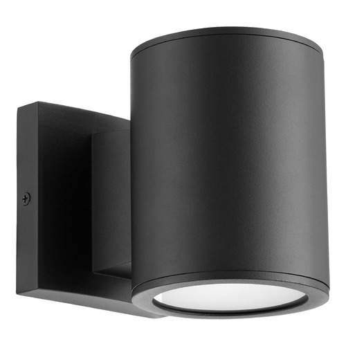 Cylinder Noir LED Outdoor Wall Light by Quorum Lighting