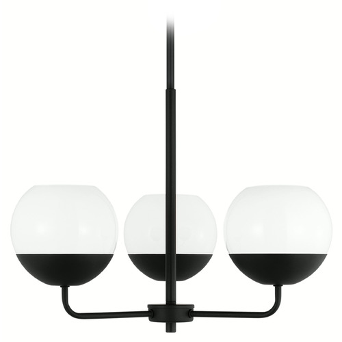 Visual Comfort Studio Collection Alvin Midnight Black Chandelier