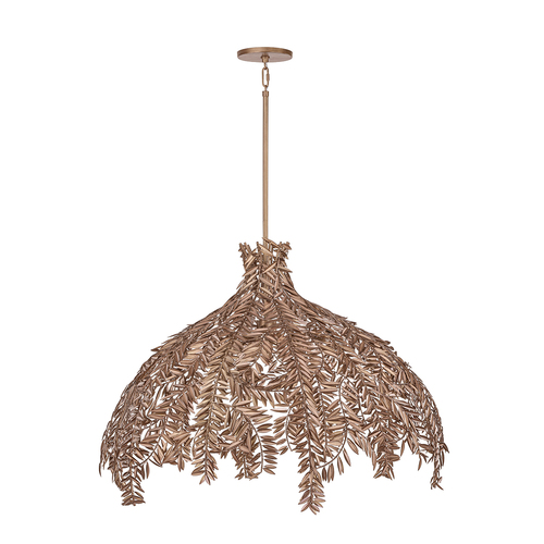 Jalore 6-Light 48-Inch Chandelier in Bronze by Eurofase Lighting