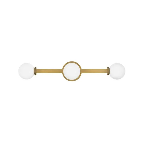 Hinkley Audrey LED 3-Light Vanity Light in Heritage Brass by Hinkley Lighting 56053HB-LL