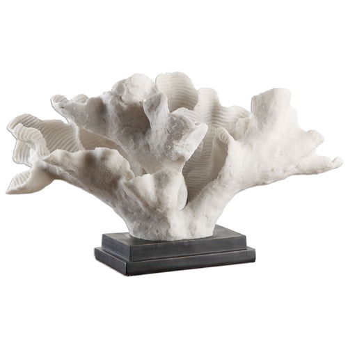 Blade Coral Sculpture in Textured White by Uttermost Lighting