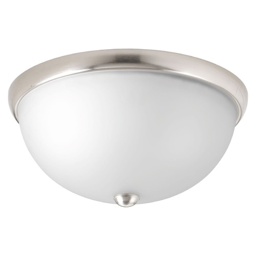 Progress Lighting Glass Domes Brushed Nickel Flush Mount by Progress Lighting P350044-009