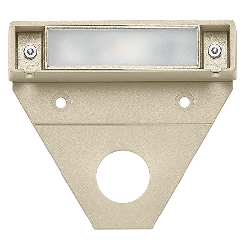 Hinkley Nuvi Small 12V LED Deck Light in Sandstone 2700K by Hinkley Lighting 15444ST