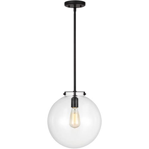 Visual Comfort Studio Collection Kate Midnight Black Pendant by Visual Comfort Studio 6692101-112