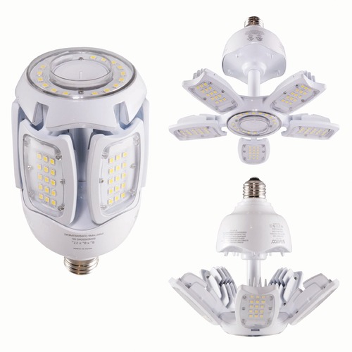 30W LED HID Replacement 5000K 4200 Lumens Medium Base 100-277V by Satco Lighting