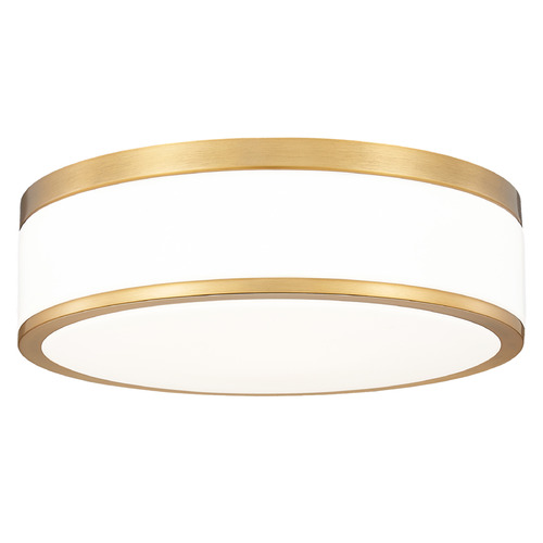 Z-Lite Ballord Modern Gold LED Flushmount Light