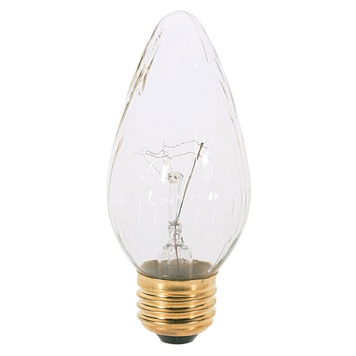 Satco Lighting Incandescent F15 Light Bulb Medium Base 120V Dimmable by Satco S2767