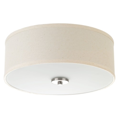 Progress Lighting Inspire Brushed Nickel Flush Mount by Progress Lighting P3713-09